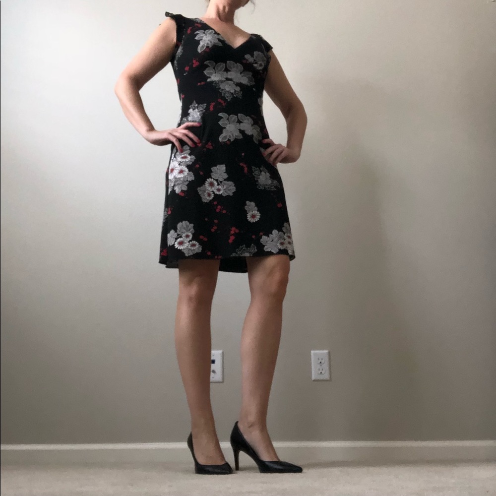 Flirty V-neck Dress